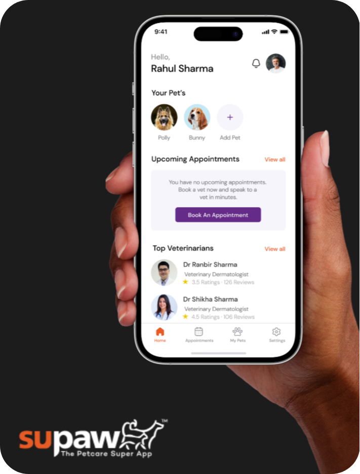 Supaw App Mockup